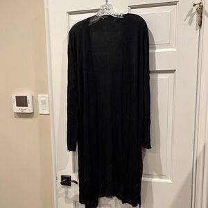 Lafayette 148 New York Black Knit Cardigan